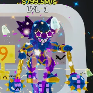 Fortnite Steal the Brainrot Jacko Whacko Rave 799.5M/s Lvl 1 3 Traits
