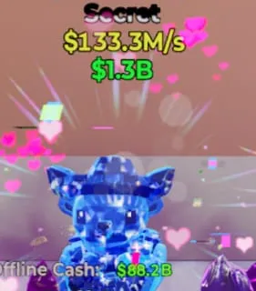 Fortnite Steal the Brainrot Paquito El Taquito Crystal 3 Traits 133.3M/s