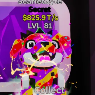 Fortnite Steal the Brainrot Scarletbyte Carnival 825.9T/s Lvl 81 1 Trait