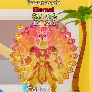 Fortnite Steal the Brainrot Pavonaccio Summer 9.1Qi/s Lvl 211 1 Trait