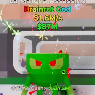 Fortnite Steal the Brainrot La Matcha Assassino Zombie 1.6M/s