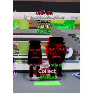 FORTNITE STEAL THE BRAINROT GARAMARAMADUNGDUNG 33M/S