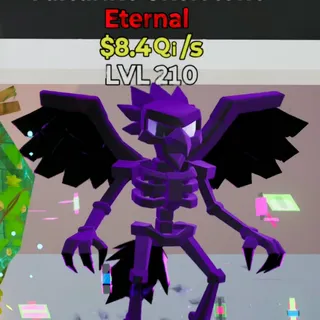 Fortnite Steal the Brainrot Vulturino Skeletono Void 8.4Qi/s Lvl 210 1 Trait