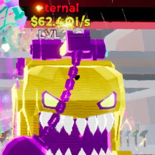Fortnite Steal the Brainrot Wreckzilla Neon 62.4Qi/s Lvl 250 4 Traits