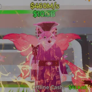 Fortnite Steal the Brainrot Bau Wang Wolf Monarca Magical 4 Traits 460M/s