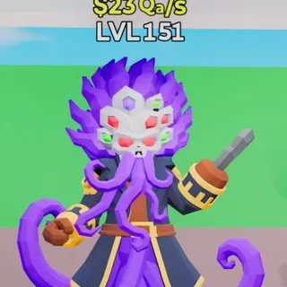 Fortnite Steal the Brainrot Capitano Krakenfire 23Qa/s Lvl 151