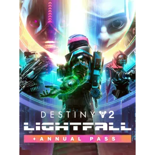 destiny 2 lightfall + annual pass