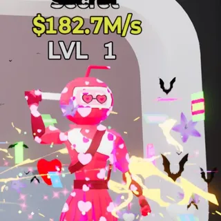 Fortnite Steal the Brainrot Coccoblade Lovely 182.7M/s Lvl 1 4 Traits
