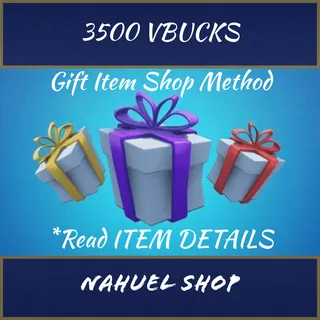 3500 vbucks 🎁