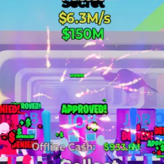 Fortnite Steal the Brainrot Los Job Jobsitos Galaxy 1 Trait 6.3M/s