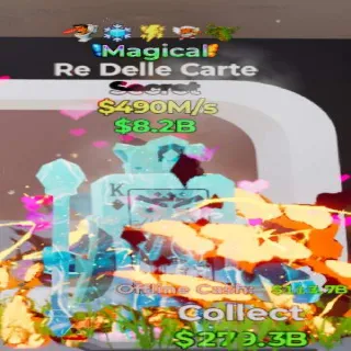 Fortnite Steal The Brainrot Re Delle Carte Magical 5 Traits 490m/s