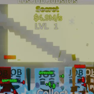 Fortnite Steal the Brainrot Los Job Jobsitos Ice & Fire 4.9M/s Lvl 1