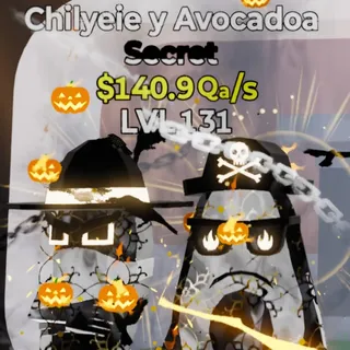 Fortnite Steal the Brainrot Chilyeie Y Avocadoa Gothic 140.9Qa/s Lvl 131 2 Traits