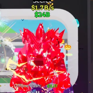 Fortnite Steal the Brainrot Gorgonzilla Crystal 6 Traits 1.7B/s