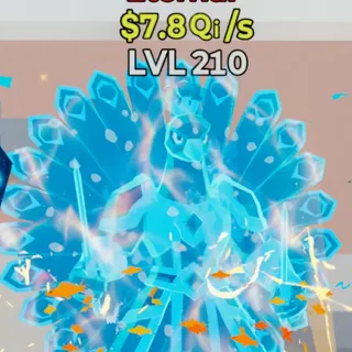 Fortnite Steal the Brainrot Pavonaccio Aqua 7.8Qi/s Lvl 210 2 Traits