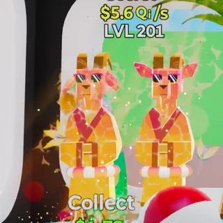 Fortnite Steal the Brainrot Cabritos Brotheritos Summer 5.6Qi/s Lvl 201
