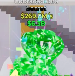 Fortnite Steal the Brainrot Cobracadabra Crystal 2 Traits 269.8M/s