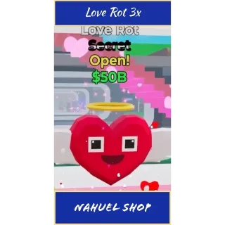 Fortnite Steal the Brainrot Love Rot 3x