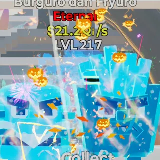 Fortnite Steal the Brainrot Burguro Dan Fryuro Aqua 21.2Qi/s Lvl 217 6 Traits