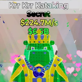 Fortnite Steal the Brainrot Krr Krr Kataking Football 1 Trait 224.7M/s