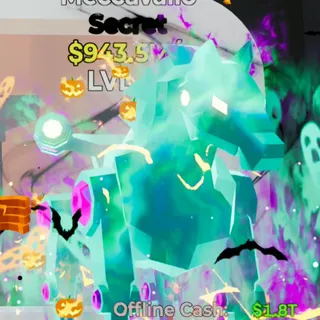 Fortnite Steal the Brainrot Meccavallo Halloween 943.5M/s Lvl 1 4 Traits