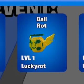 Fortnite Go Up for Brainrots 5x Ball Rots (2x Default + 2x Football + 1x Gold)