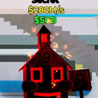 Fortnite Steal the Brainrot La Esok Sekolah Darkness 1 Trait 280M/s