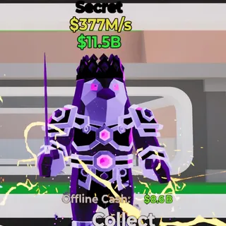 Fortnite Steal the Brainrot Penguini Armorini Kingini Void 1 Trait 377M/s