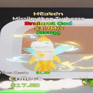 Fortnite Steal the Brainrot Missilpython Turbozzo Heaven 3.7M/s