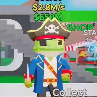 Fortnite Steal the Brainrot Frogatto Piratto 2.8M/s