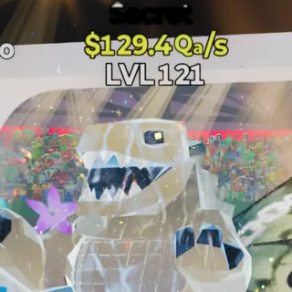 Fortnite Steal the Brainrot Cornzilla Magical 129.4Qa/s Lvl 121 2 Traits