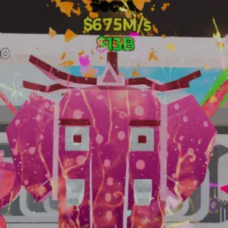 Fortnite Steal the Brainrot Strawberry Elephant Magical 4 Traits 675M/s