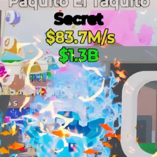 Fortnite Steal the Brainrot Paquito El Taquito Aqua 2 Traits 83.7M/s