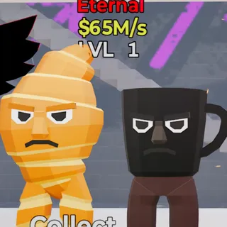 Fortnite Steal the Brainrot Croissantini Et Caffettino Default 65M/s Lvl 1
