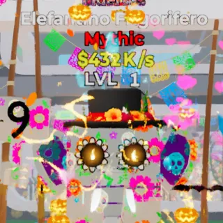 Fortnite Steal the Brainrot Elefantino Frigorifero Muertos 432K/s Lvl 1 7 Traits