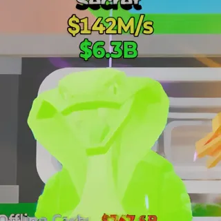 Fortnite Steal the Brainrot Cobracadabra Rainbow 142M/s