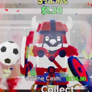 Fortnite Steal the Brainrot Vikino Penguino Football 2 Traits 98M/s