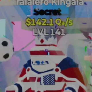Fortnite Steal the Brainrot Tralalero Kingala Football 142.1Qa/s Lvl 141