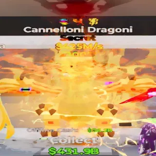Fortnite Steal the Brainrot Cannelloni Dragoni Default 3 Traits 425M/s