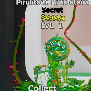 Fortnite Steal the Brainrot Pirulitoita Bicicleteira Jungle 49M/s Lvl 1