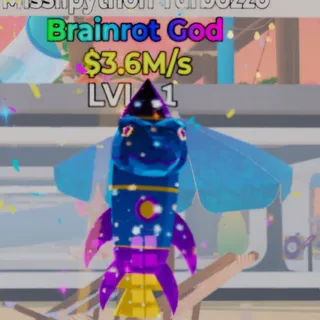 Fortnite Steal the Brainrot Missilpython Turbozzo Rave 3.6M/s Lvl 1