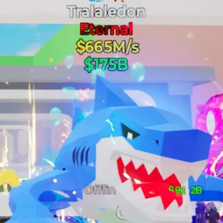 Fortnite Steal the Brainrot Tralaledon Default 2 Traits 665M/s