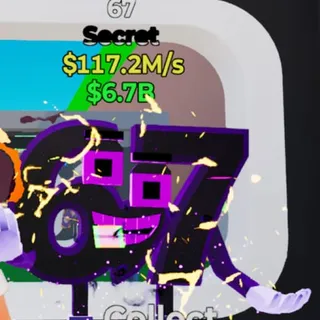 Fortnite Steal the Brainrot 67 117.2M/s