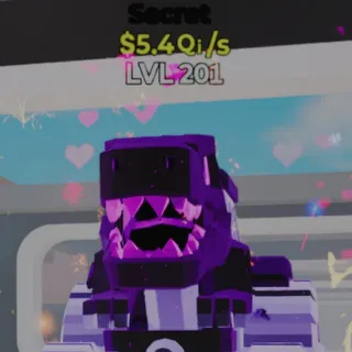 Fortnite Steal the Brainrot Tractoro Dinosauro Void 5.4Qi/s Lvl 201 3 Traits