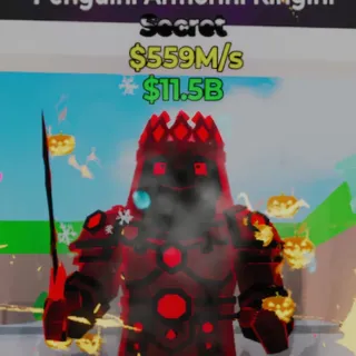 Fortnite Steal the Brainrot Penguini Armorini Kingini Darkness 4 Traits 559M/s