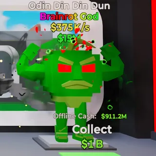 Fortnite Steal the Brainrot Odin Din Din Dun 375K/s