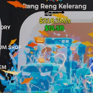 Fortnite Steal the Brainrot Rang Rang Kelerang Aqua 3 Traits 218.7M/s