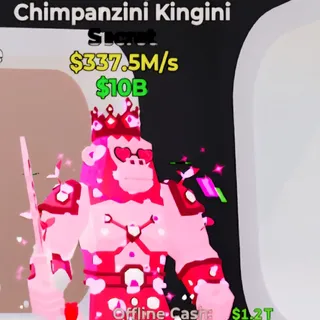 Fortnite Steal the Brainrot Chimpanzini Kingini 337.5M/s