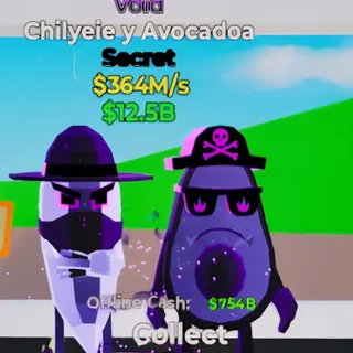 Fortnite Steal the Brainrot Chilyeie Y Avocadoa 364M/s