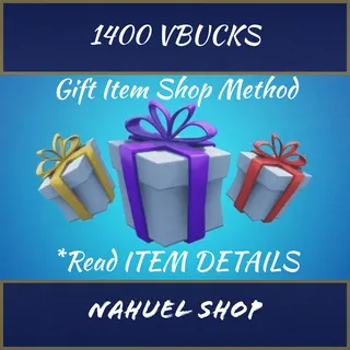 1400 vbucks 🎁